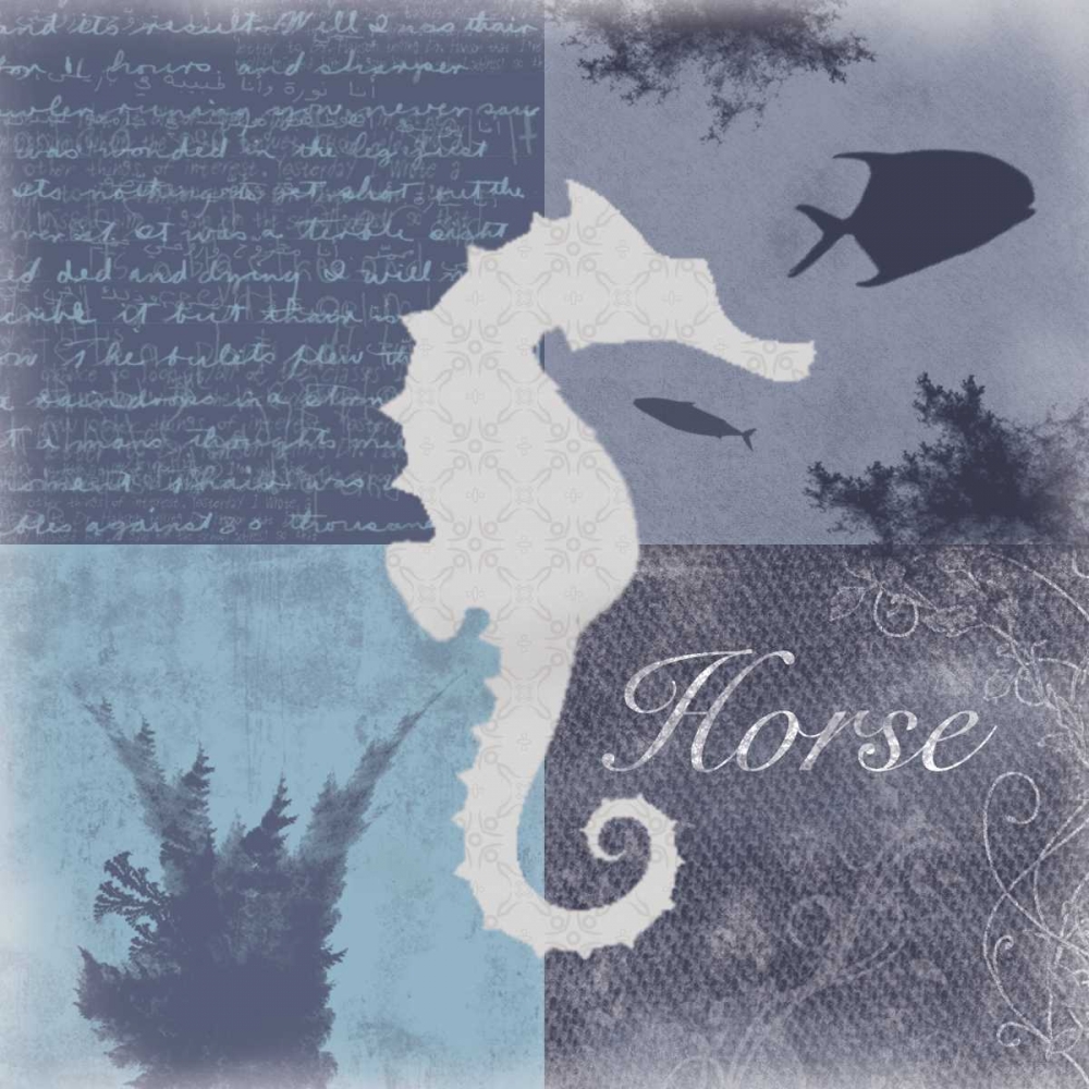 Beach Horse art print by Lauren Gibbons for $57.95 CAD