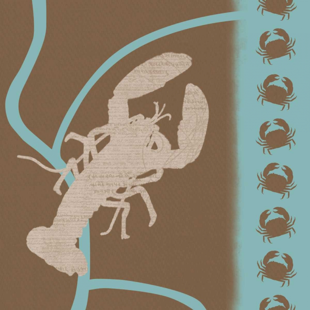 Lobster Pattern art print by Lauren Gibbons for $57.95 CAD