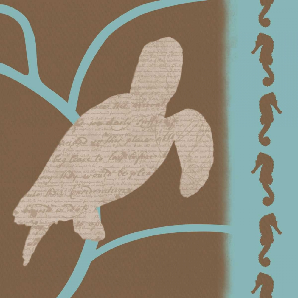 Turtle Pattern art print by Lauren Gibbons for $57.95 CAD