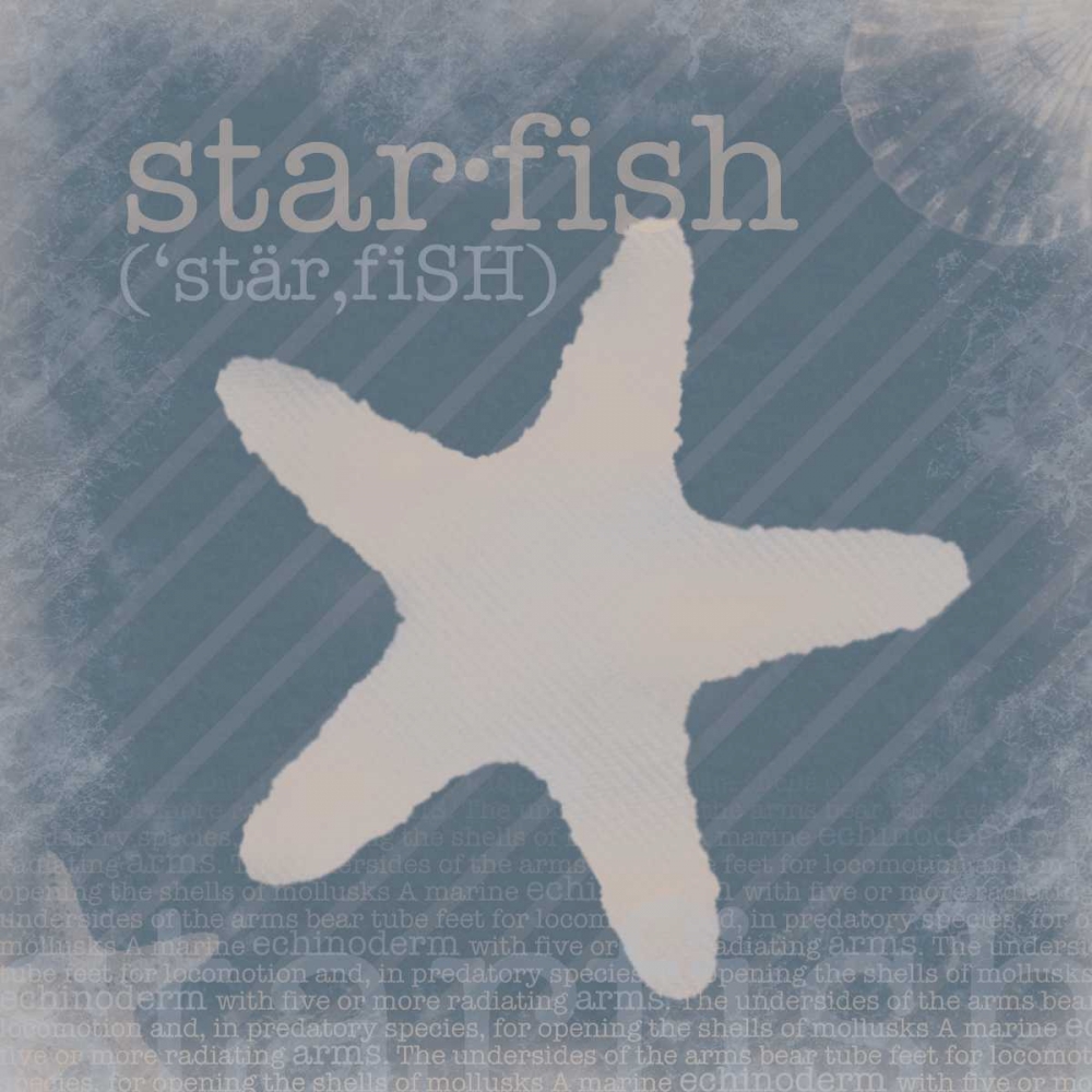 Starfish Definition art print by Lauren Gibbons for $57.95 CAD