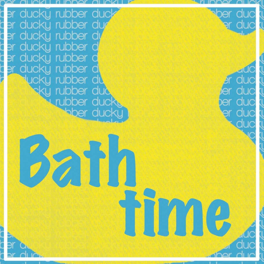 Bath Time Ducky art print by Lauren Gibbons for $57.95 CAD