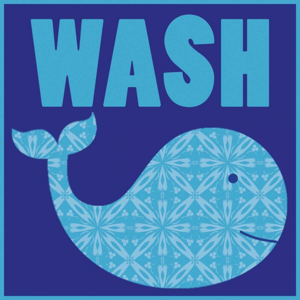 Wash Whale art print by Lauren Gibbons for $57.95 CAD