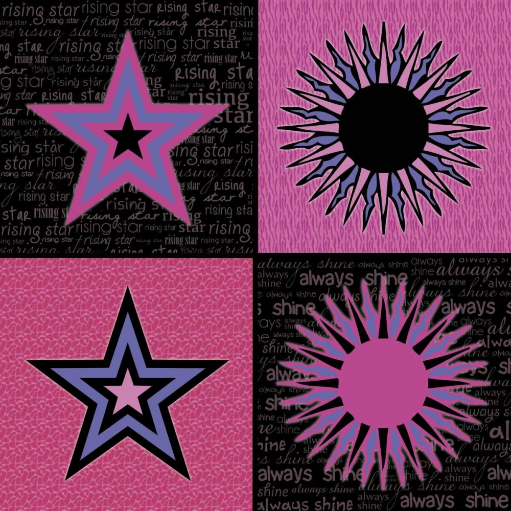 Sun and Stars art print by Lauren Gibbons for $57.95 CAD