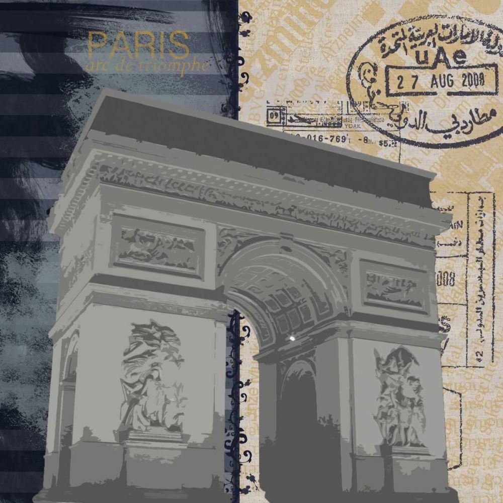 Arc Collage art print by Lauren Gibbons for $57.95 CAD
