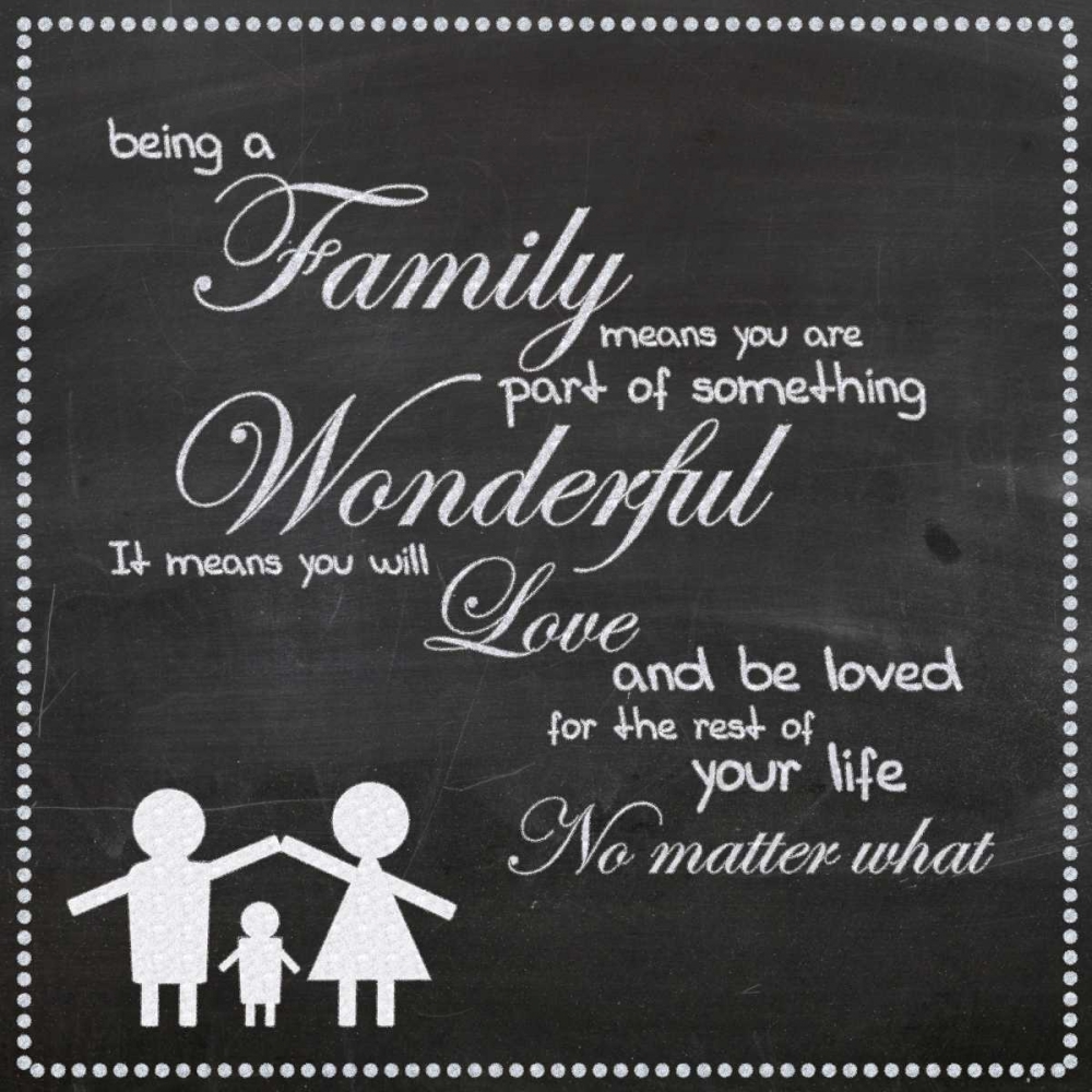 Family Chalk White art print by Lauren Gibbons for $57.95 CAD
