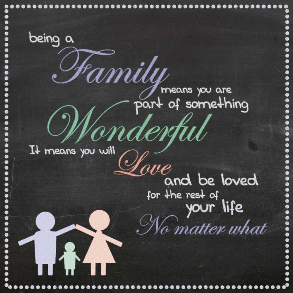 Family Chalk Color art print by Lauren Gibbons for $57.95 CAD