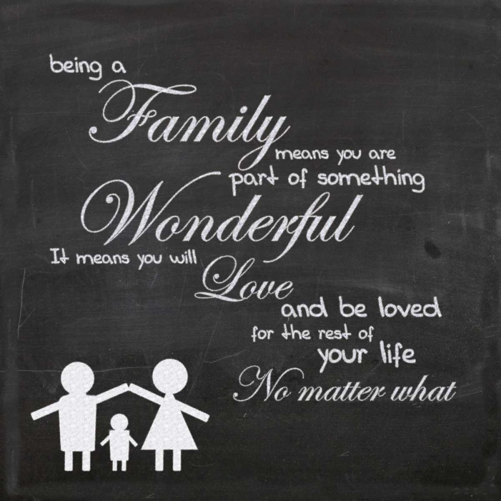 Family Chalk White NB art print by Lauren Gibbons for $57.95 CAD