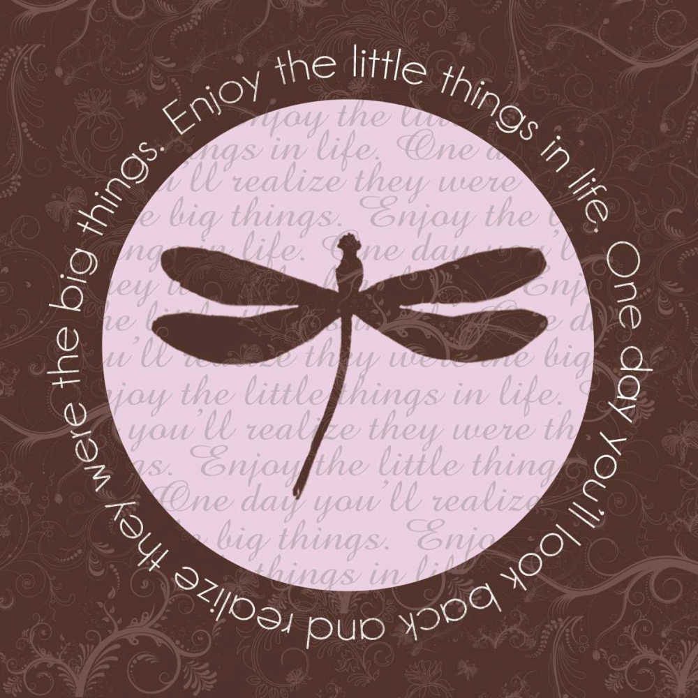 Dragonfly Brown art print by Lauren Gibbons for $57.95 CAD
