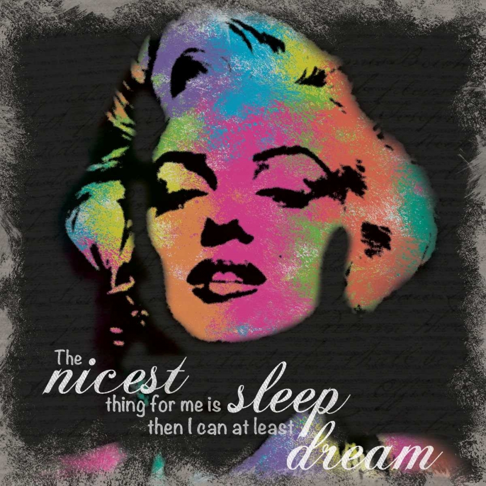 Marilyn Rainbow Dream art print by Lauren Gibbons for $57.95 CAD