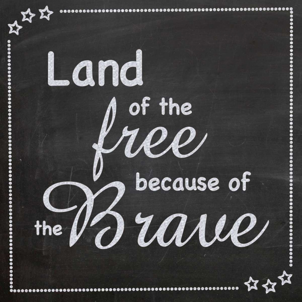 Land of The Free art print by Lauren Gibbons for $57.95 CAD