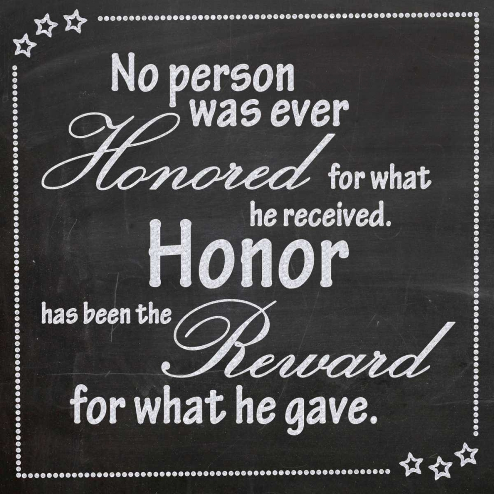 Honor art print by Lauren Gibbons for $57.95 CAD