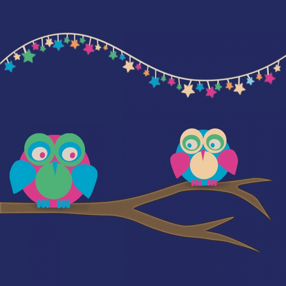 Owls of Color 2 art print by Lauren Gibbons for $57.95 CAD