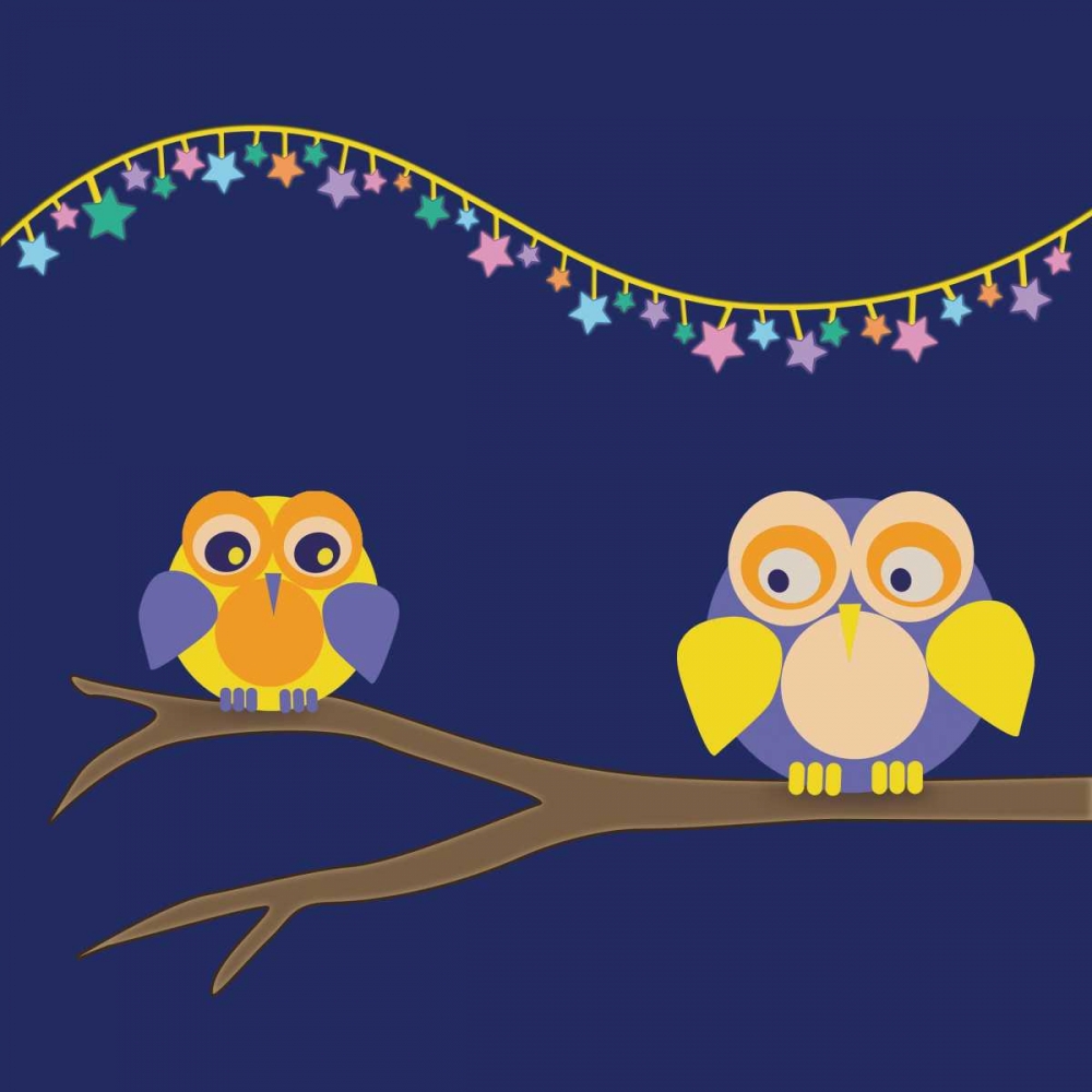 Owls of Color 1 art print by Lauren Gibbons for $57.95 CAD