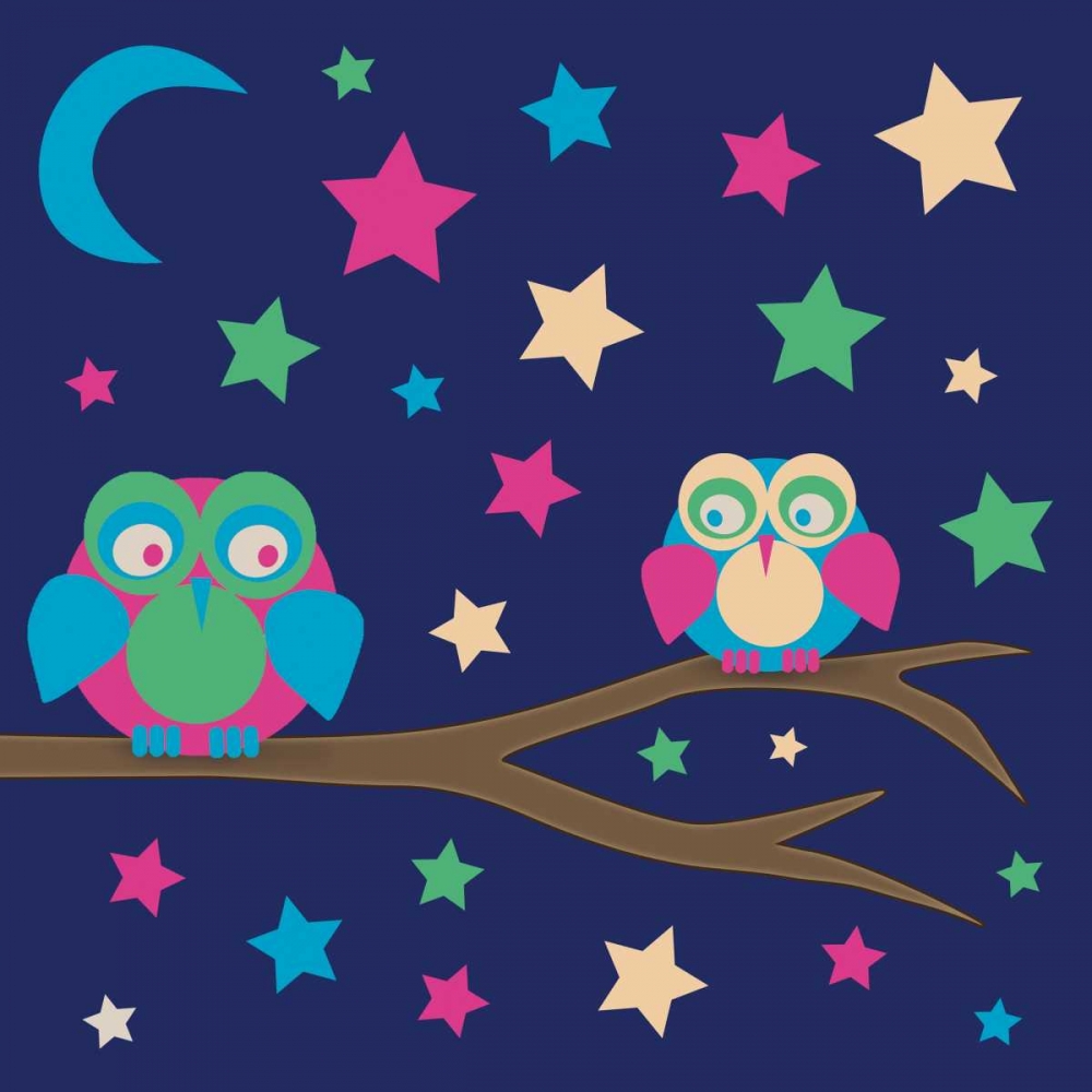 Owls of Color 4 art print by Lauren Gibbons for $57.95 CAD