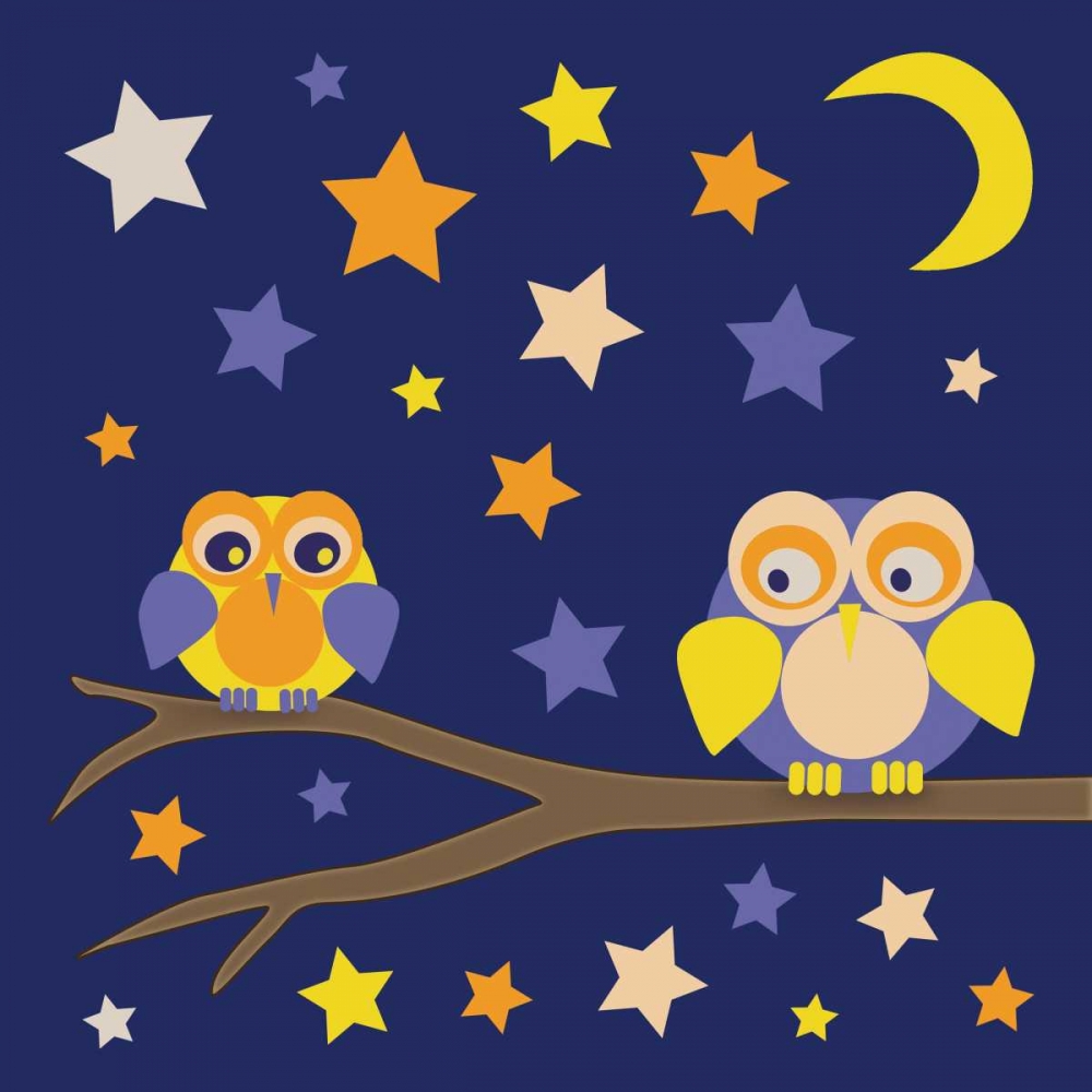 Owls of Color 3 art print by Lauren Gibbons for $57.95 CAD