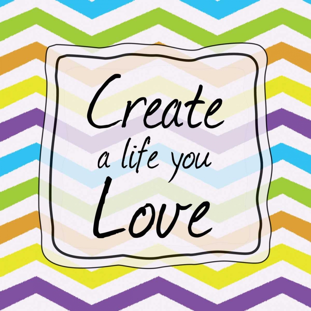 Create Colorful art print by Lauren Gibbons for $57.95 CAD
