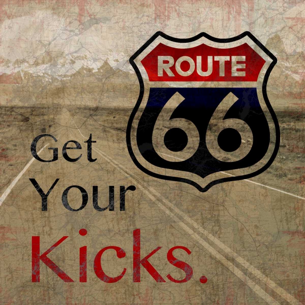 Get your Kicks art print by Lauren Gibbons for $57.95 CAD