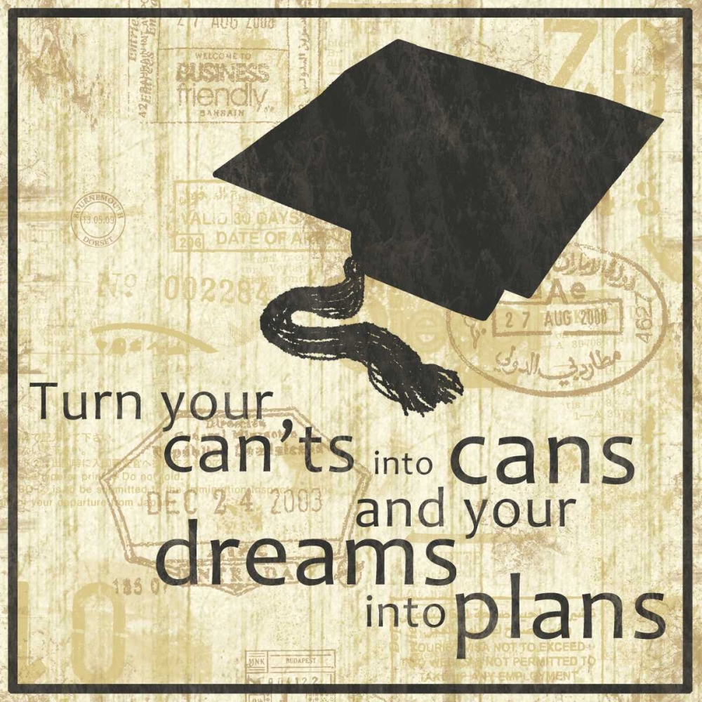 Gradutation art print by Lauren Gibbons for $57.95 CAD