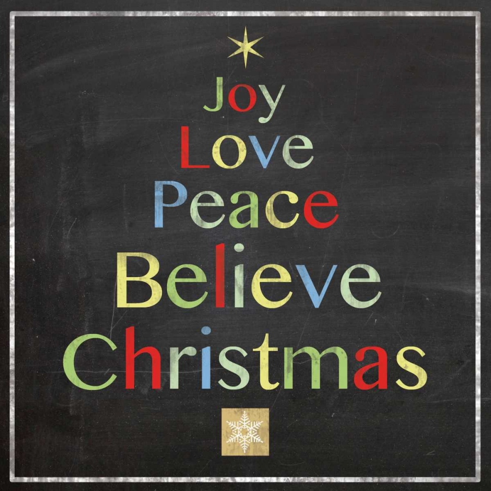 Christmas Tree Board art print by Lauren Gibbons for $57.95 CAD