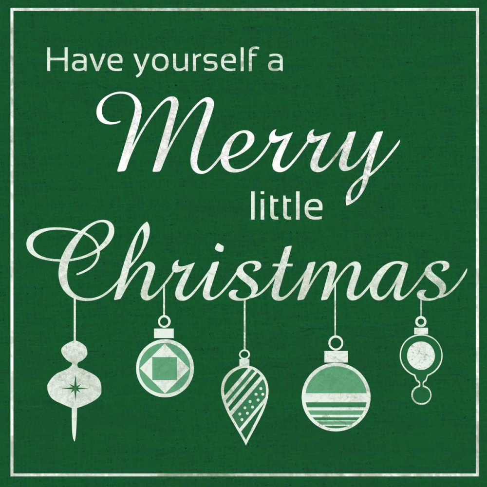 Merry Christmas art print by Lauren Gibbons for $57.95 CAD