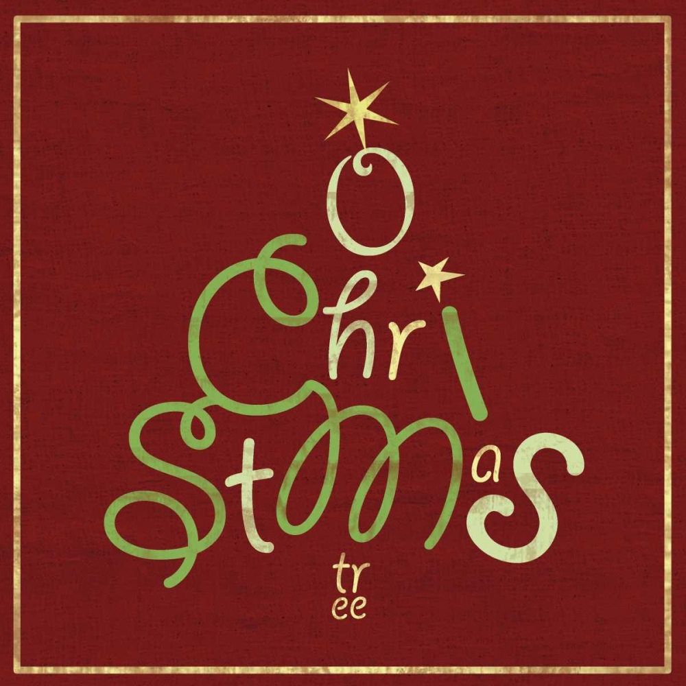 O Christmas art print by Lauren Gibbons for $57.95 CAD