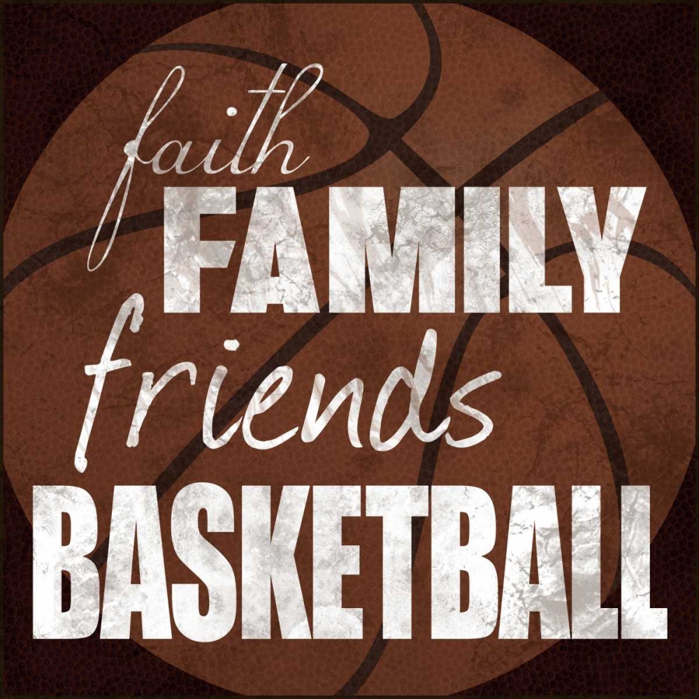 Basketball Friends art print by Lauren Gibbons for $57.95 CAD