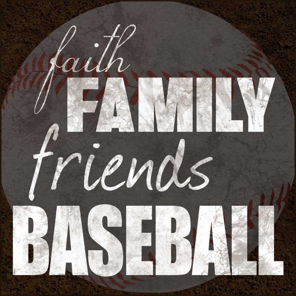 Baseball Friends art print by Lauren Gibbons for $57.95 CAD