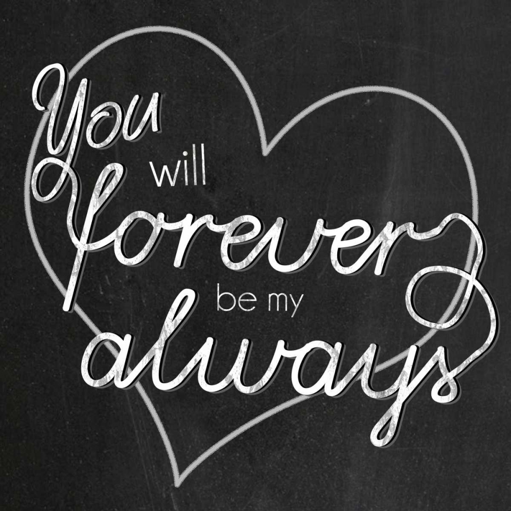 Be My Always art print by Lauren Gibbons for $57.95 CAD