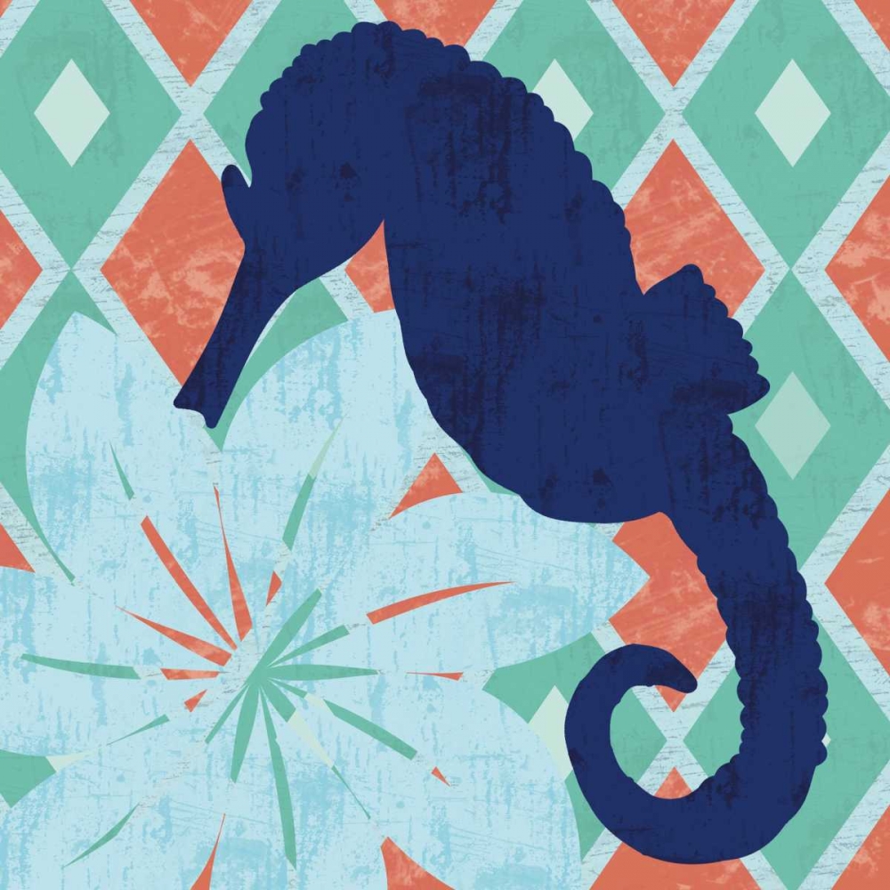 Under the Sea Horsie art print by Lauren Gibbons for $57.95 CAD