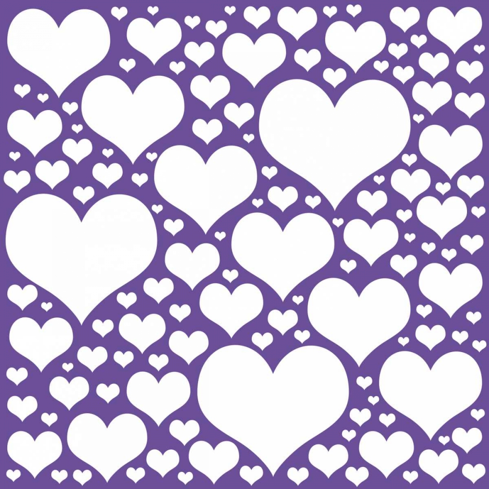 Purple Heart Storm art print by Lauren Gibbons for $57.95 CAD