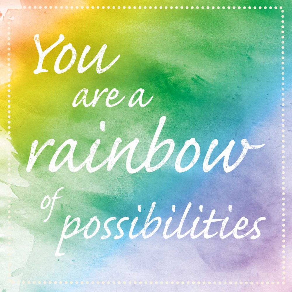 Rainbow Possibilites art print by Lauren Gibbons for $57.95 CAD
