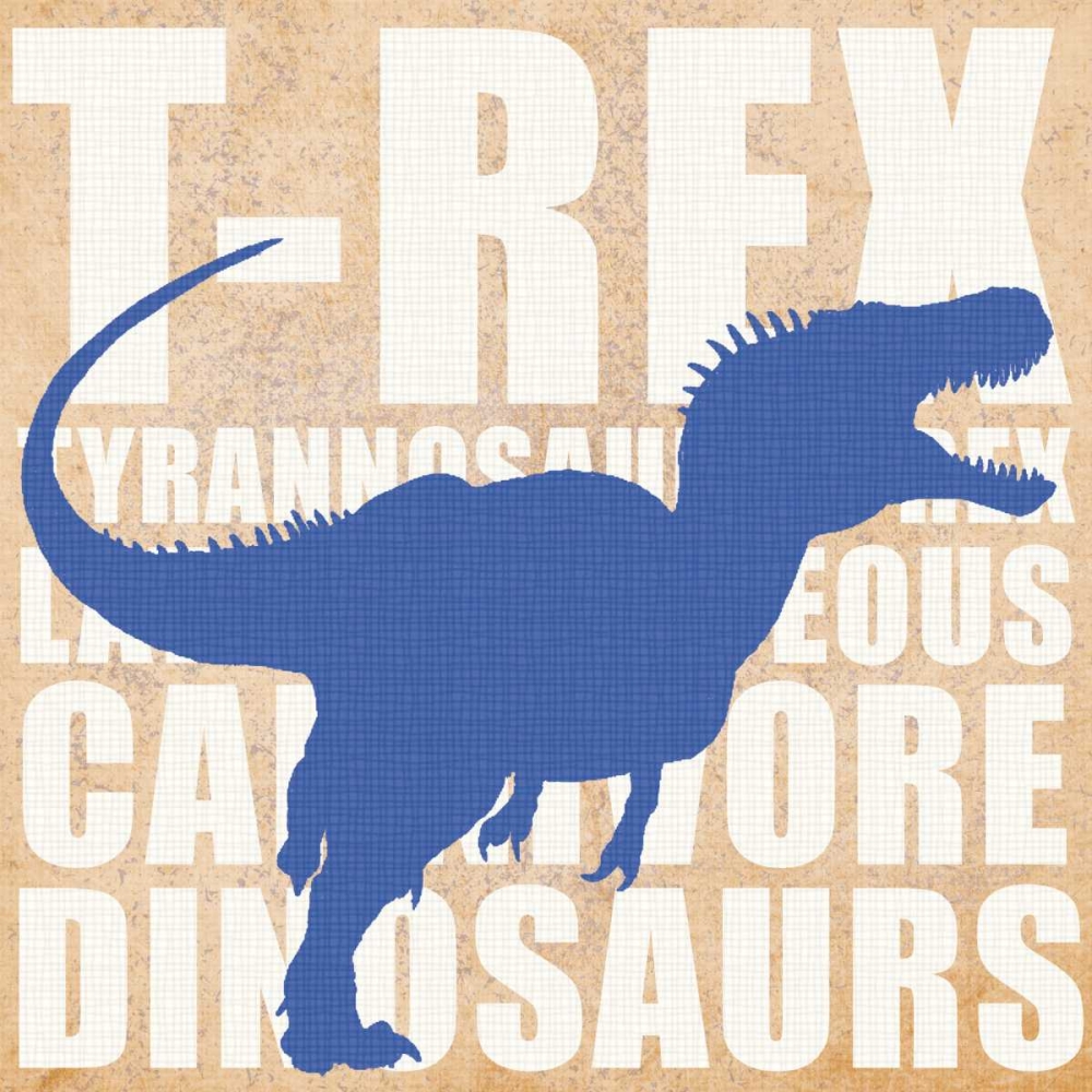 Roaring TRex art print by Lauren Gibbons for $57.95 CAD
