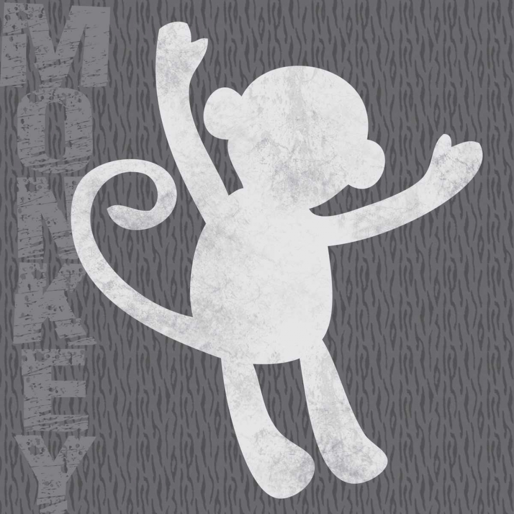 Monkey art print by Lauren Gibbons for $57.95 CAD