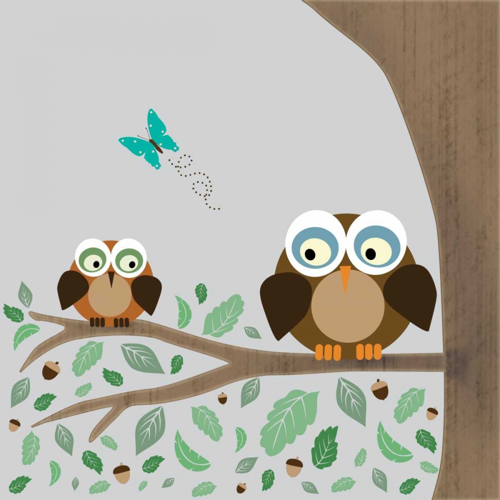 Owls art print by Lauren Gibbons for $57.95 CAD