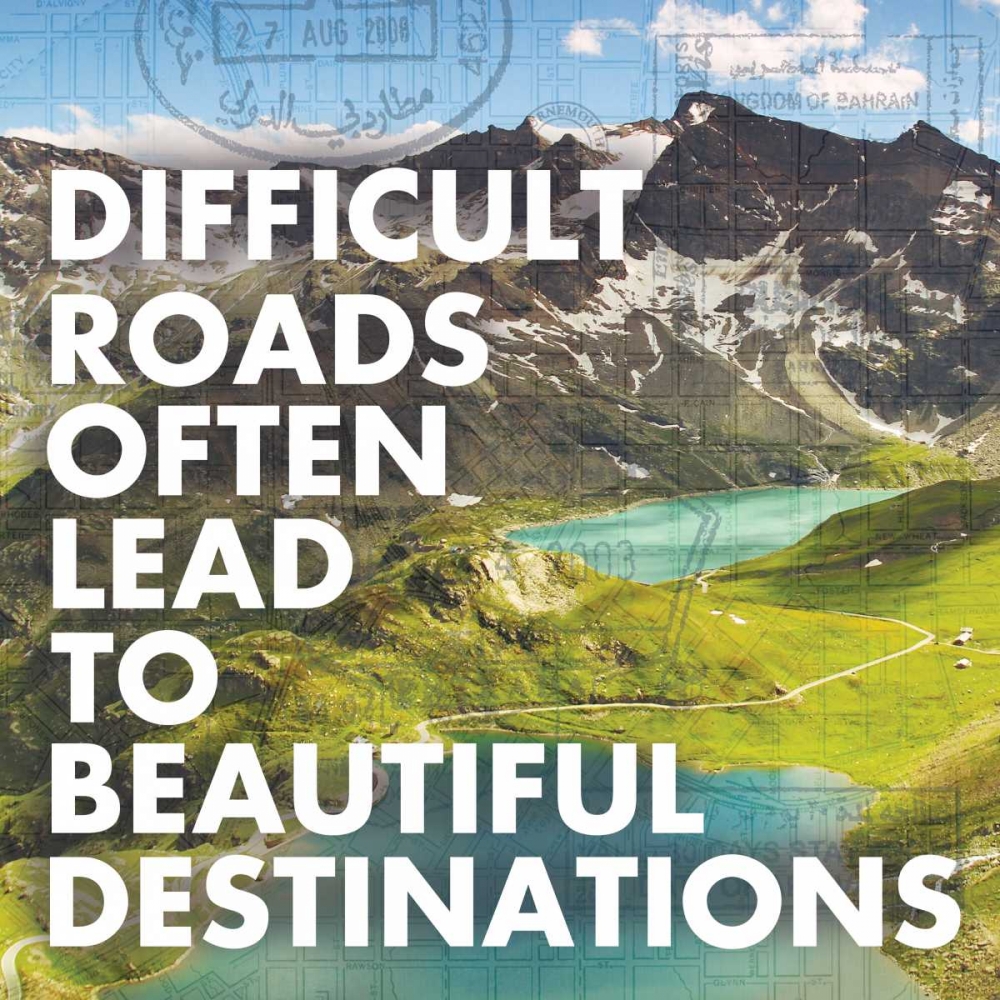 Beautiful Destinations art print by Lauren Gibbons for $57.95 CAD