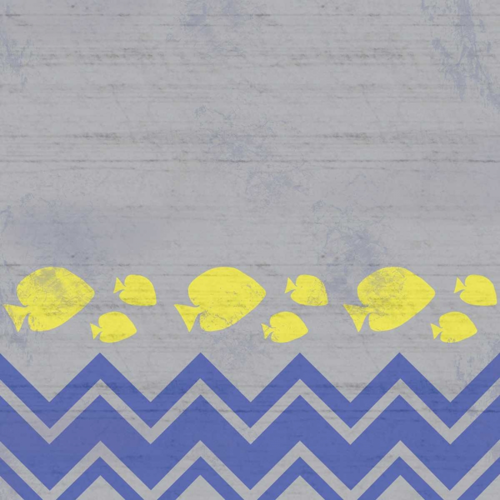 Striped Fish art print by Lauren Gibbons for $57.95 CAD