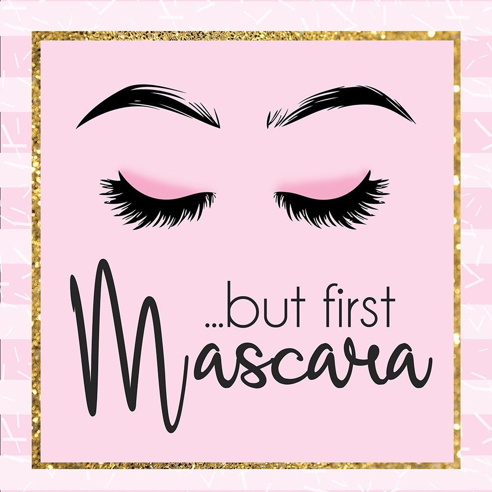 Glamour Mascara art print by Lauren Gibbons for $57.95 CAD