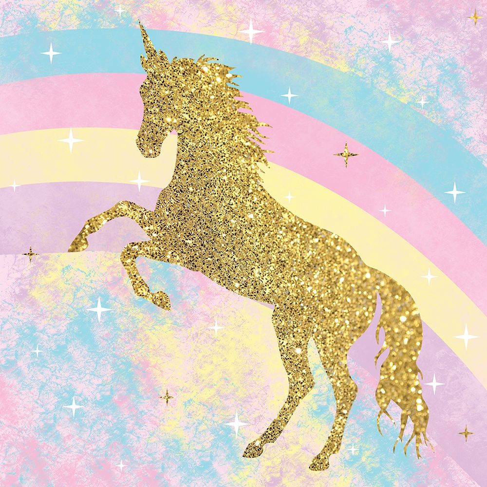 Unicorn Rainbow 1 art print by Lauren Gibbons for $57.95 CAD