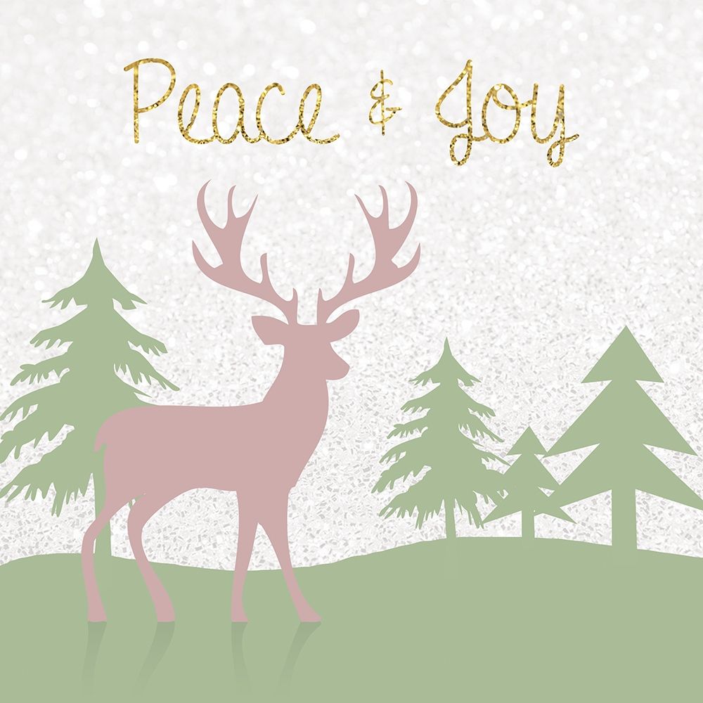 Peaceful Stag art print by Lauren Gibbons for $57.95 CAD