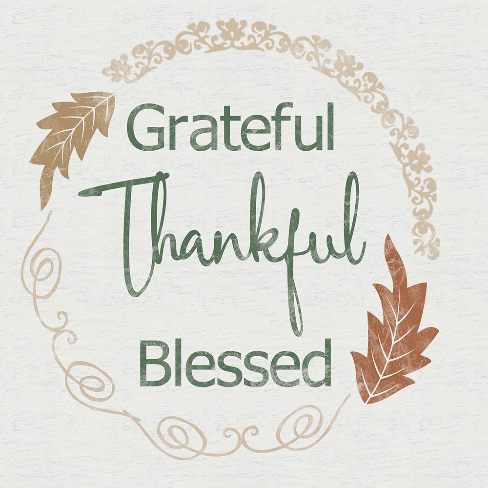 Thankful art print by Lauren Gibbons for $57.95 CAD
