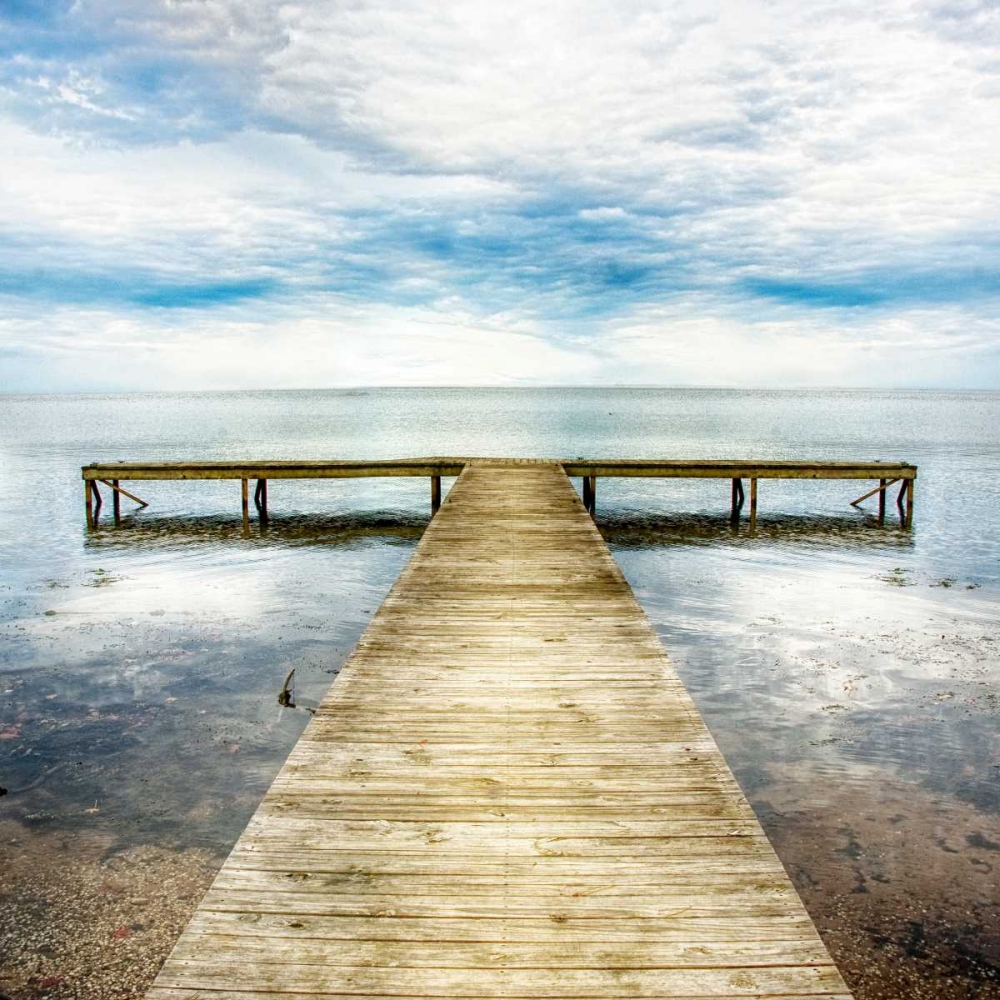Staring Down the Pier art print by Danny Head for $57.95 CAD