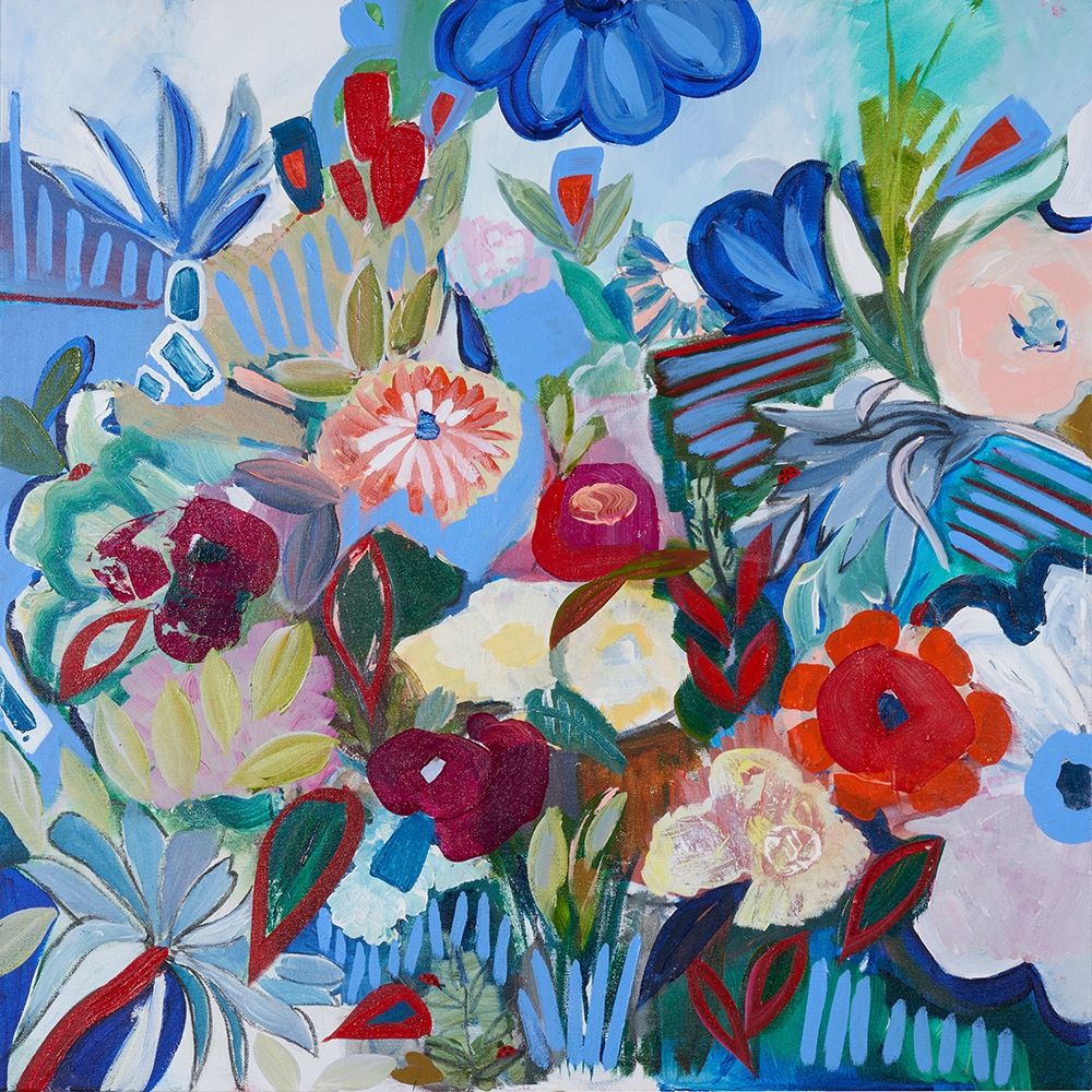 Boardwalk Blooms art print by Daisy D for $57.95 CAD
