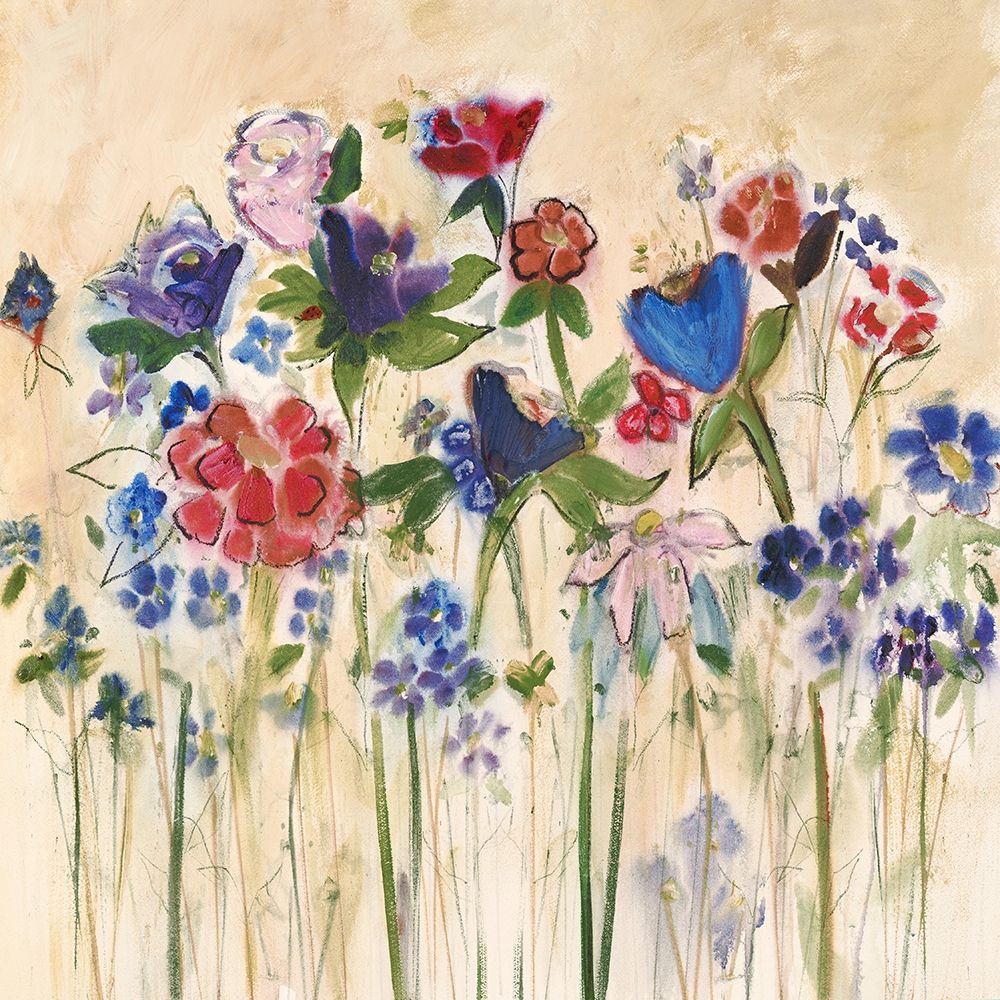 Golden Garden art print by Daisy D for $57.95 CAD