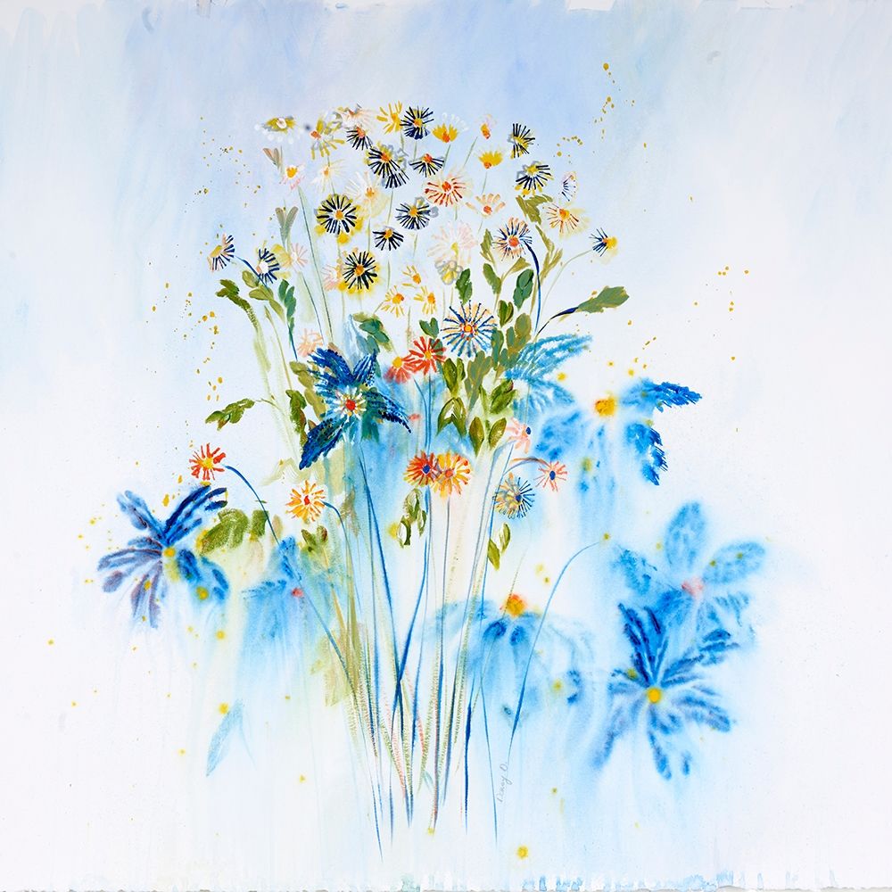 Daisies With Love art print by Daisy D for $57.95 CAD