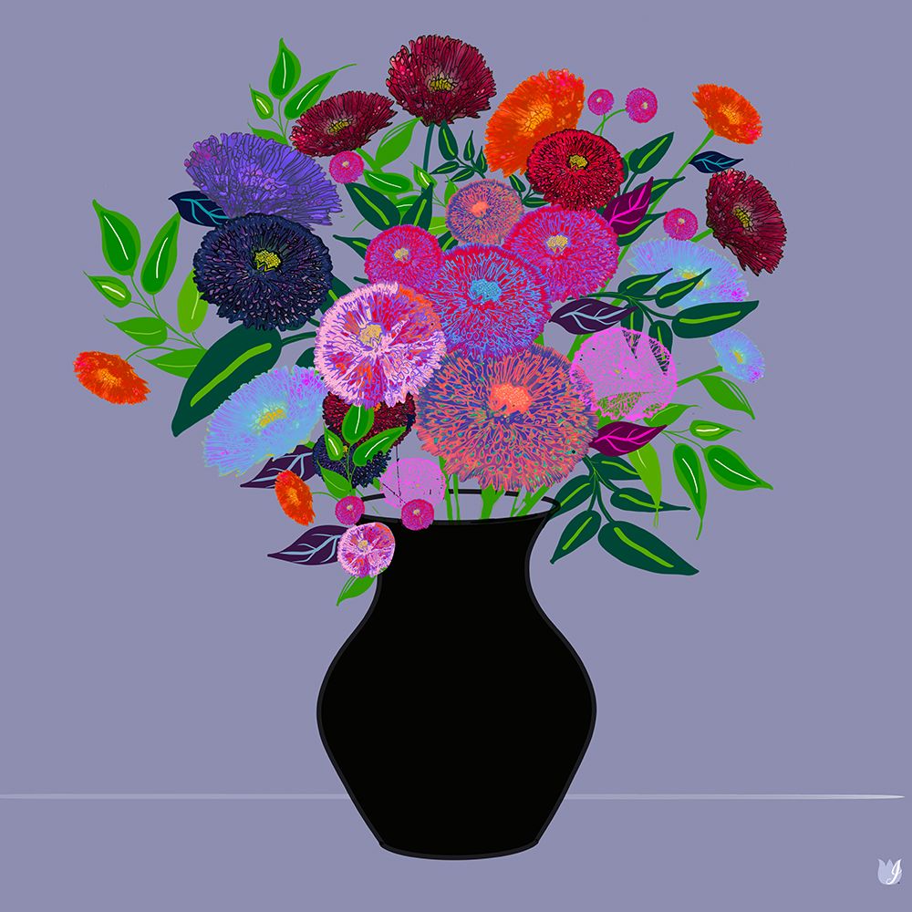 Perfect Posies art print by Joan Davis for $57.95 CAD