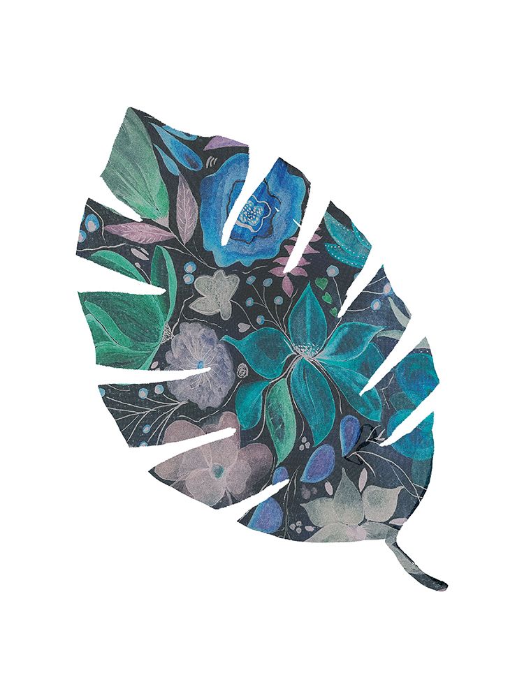 Midnight Flora Ethereal Ink Botanicals art print by Julia Frost for $57.95 CAD