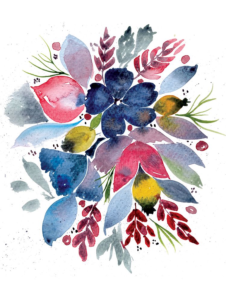 Watercolor Bouquet 1 art print by Julia Frost for $57.95 CAD