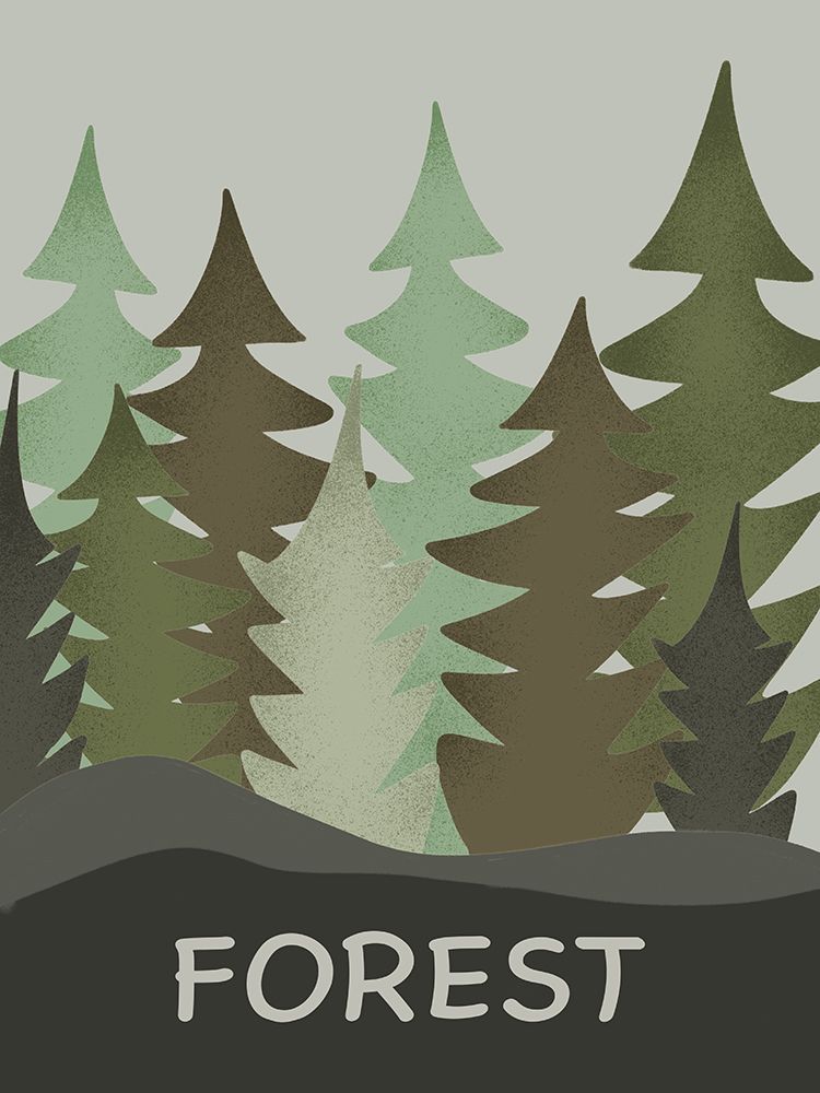 Woodland Echoes 1 art print by Julia Frost for $57.95 CAD