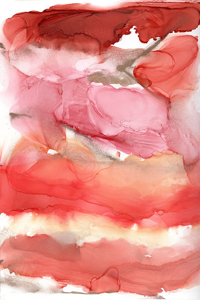 Scarlet Flow art print by Julia Frost for $57.95 CAD