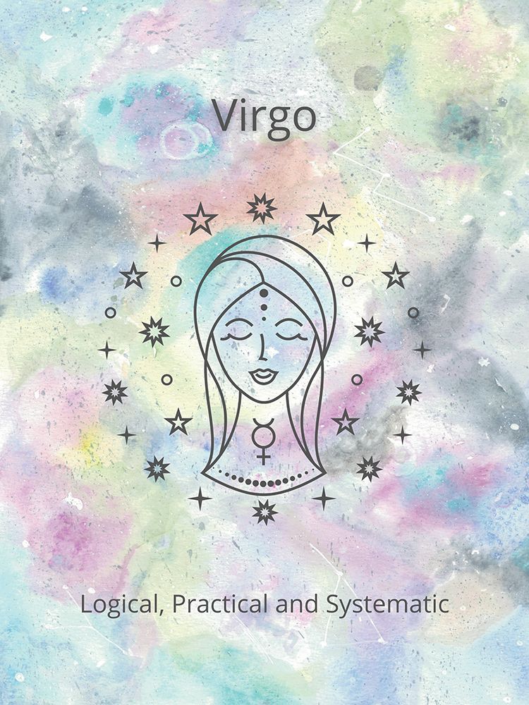 Horoscope Collection Virgo art print by Julia Frost for $57.95 CAD